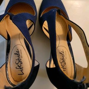 Navy Blue Heels